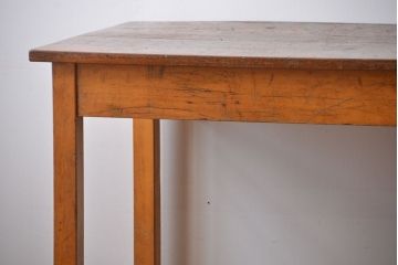 アンティーク家具　イギリスアンティーク　古い学校の作業台(6)