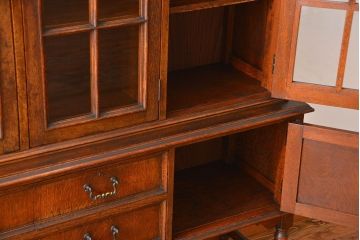 アンティーク家具　アンティーク　高級品!ナラ材のキャビネット