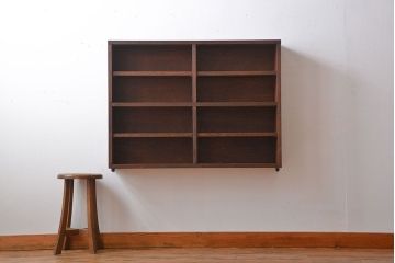 アンティーク家具　アンティーク　壁掛け飾り棚(1)