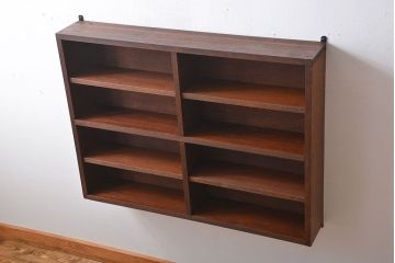 アンティーク家具　アンティーク　壁掛け飾り棚(1)