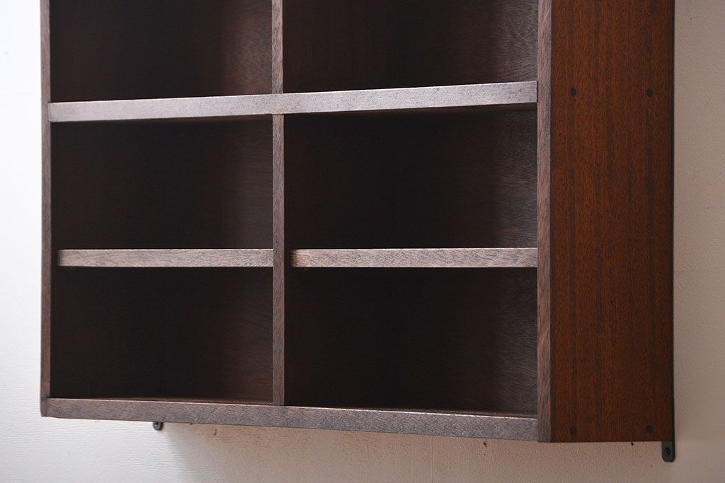 アンティーク家具　アンティーク　壁掛け飾り棚(1)