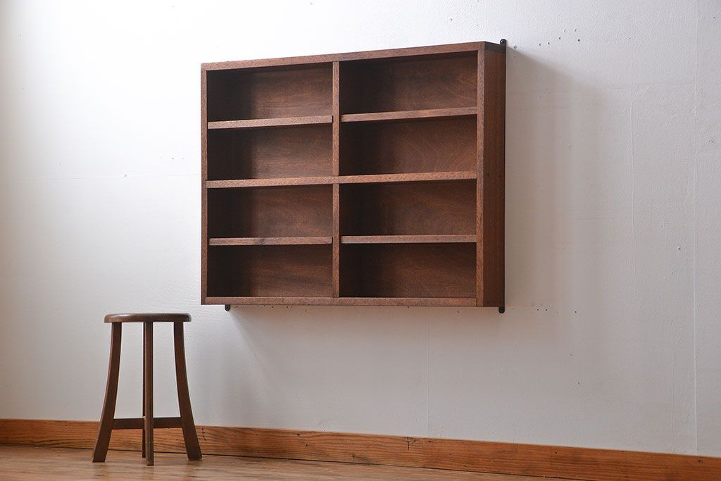 アンティーク家具　アンティーク　壁掛け　飾り棚(4)