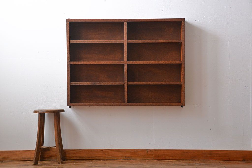 アンティーク家具　アンティーク　壁掛け　飾り棚(4)