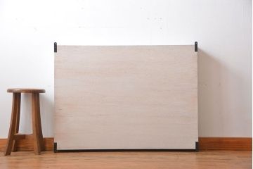 アンティーク家具　アンティークペイント　壁掛け飾り棚