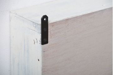 アンティーク家具　アンティークペイント　壁掛け飾り棚