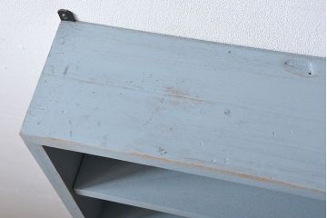 アンティーク家具　アンティークペイント　壁掛け飾り棚(2)