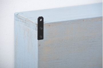 アンティーク家具　アンティークペイント　壁掛け飾り棚(2)