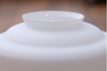 昭和レトロ　ガラス天井照明(1)