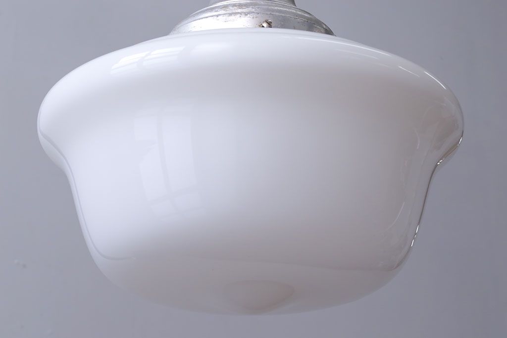 昭和レトロ　ガラス天井照明(2)