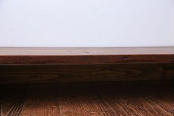 アンティーク家具　古民具・骨董　古い木の脚付き裁ち板