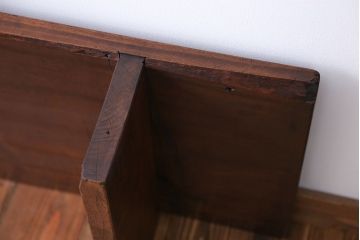 アンティーク家具　古民具・骨董　古い木の脚付き裁ち板