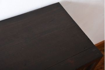 アンティーク家具　大正ロマン　大きな収納棚