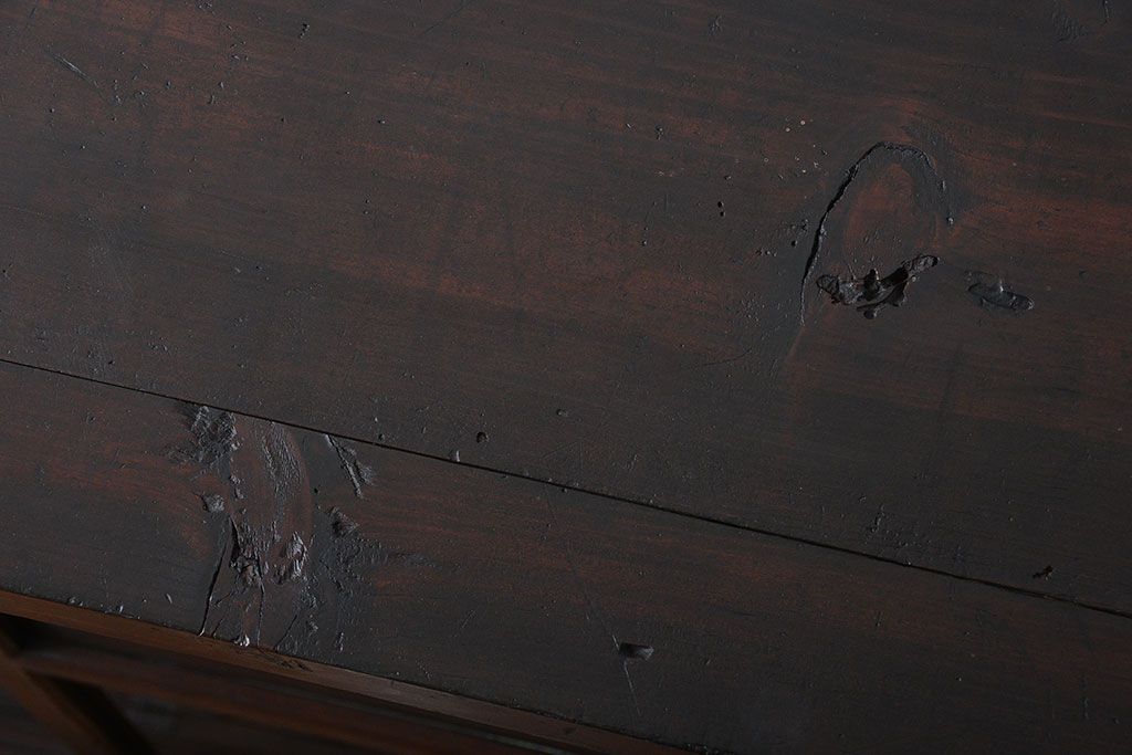 アンティーク家具　大正ロマン　大きな収納棚