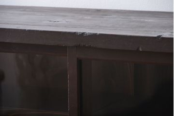 アンティーク家具　大正ロマン　大きな収納棚