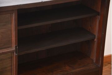 アンティーク家具　大正ロマン　大きな収納棚