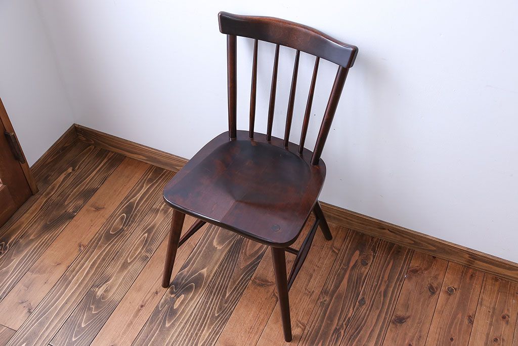 中古 北海道民芸 ダイニングチェア