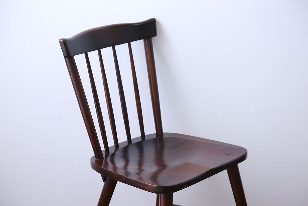 中古 北海道民芸 ダイニングチェア