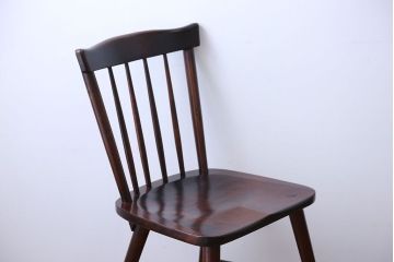 中古 北海道民芸 ダイニングチェア