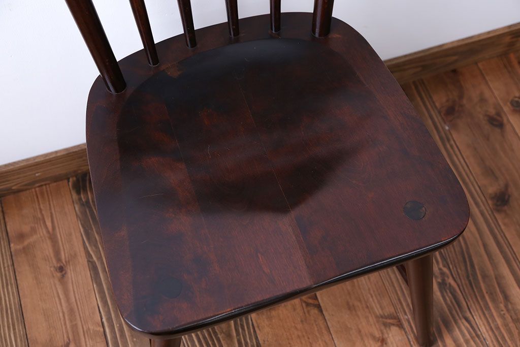 中古 北海道民芸 ダイニングチェア