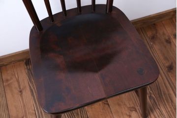 中古 北海道民芸 ダイニングチェア