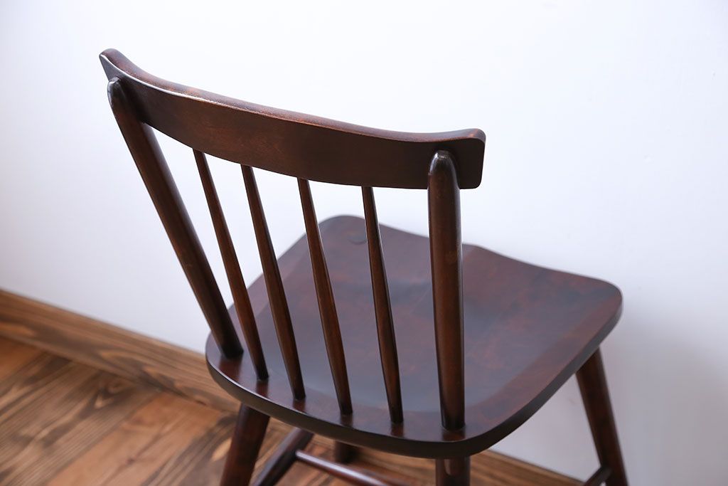 中古 北海道民芸 ダイニングチェア