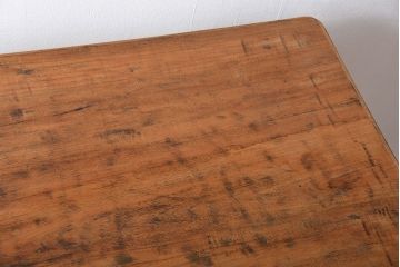 アンティーク家具　海外アンティーク　チーク材のダイニングテーブル