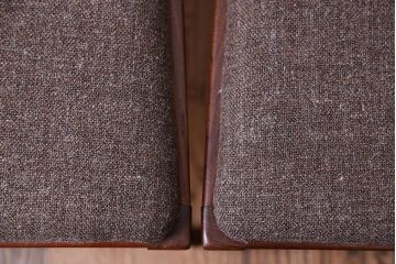 ヴィンテージ家具　北欧ビンテージ　G-PLAN(ジープラン)　チーク材のダイニングチェア　2脚セット(1)