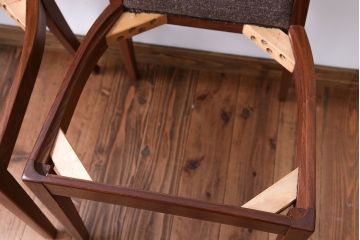 ヴィンテージ家具　北欧ビンテージ　G-PLAN(ジープラン)　チーク材のダイニングチェア　2脚セット(1)