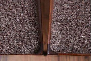 ヴィンテージ家具　北欧ビンテージ　G-PLAN(ジープラン)　チーク材のダイニングチェア　2脚セット(2)