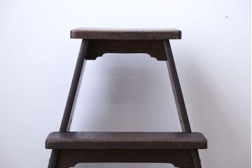 アンティーク雑貨　大正ロマン　すずらんの踏み台