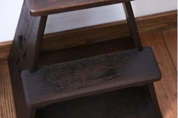 アンティーク雑貨　大正ロマン　すずらんの踏み台