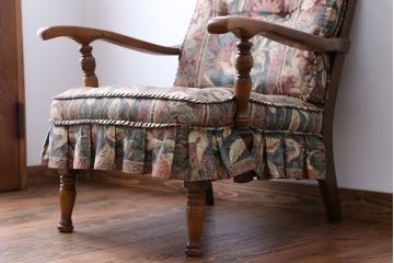 中古　飛騨産業　穂高　WINDSOR　1人掛けチェア(ソファ)(1)