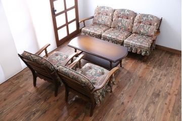 中古　飛騨産業　穂高　WINDSOR　1人掛けチェア(ソファ)(1)