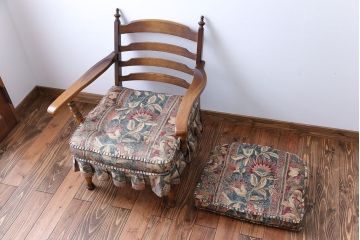 中古　飛騨産業　穂高　WINDSOR　1人掛けチェア(ソファ)(2)