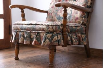 中古　飛騨産業　穂高　WINDSOR　1人掛けチェア(ソファ)(2)