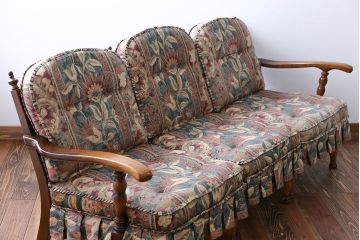 中古　飛騨産業　穂高　WINDSOR　3人掛けソファ(チェア)