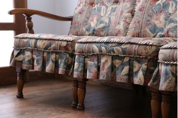 中古　飛騨産業　穂高　WINDSOR　3人掛けソファ(チェア)