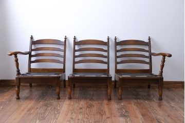 中古　飛騨産業　穂高　WINDSOR　3人掛けソファ(チェア)