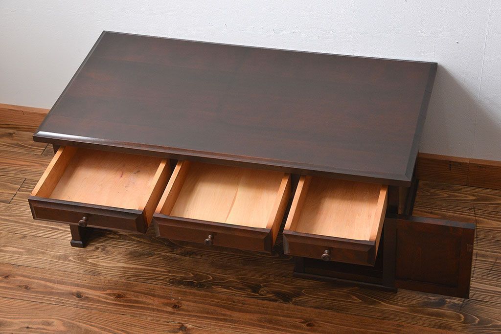 北海道民芸家具　文机 楽天市場】【開梱設置無料】 北海道民芸家具 文机 和室 和風