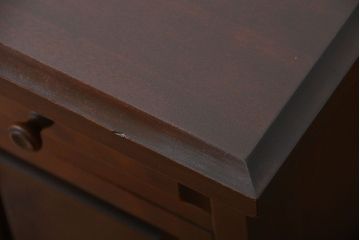 中古　北海道民芸家具　文机