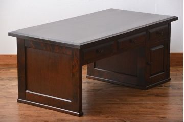 中古　北海道民芸家具　文机