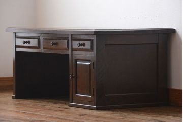 中古　北海道民芸家具　文机