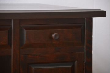 中古　北海道民芸家具　文机