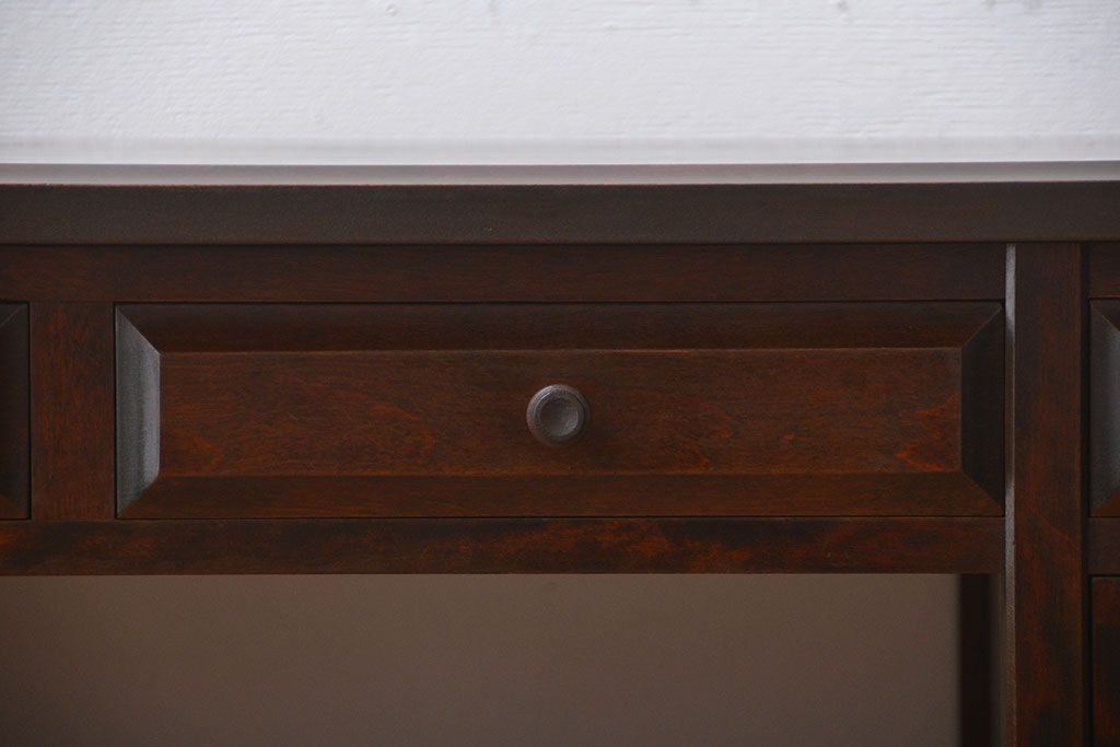 中古　北海道民芸家具　文机