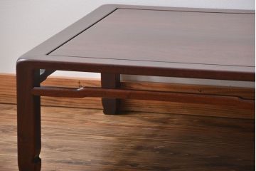 アンティーク家具　古民具・骨董　唐木の座卓