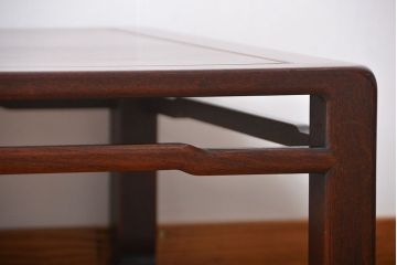 アンティーク家具　古民具・骨董　唐木の座卓