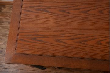 アンティーク家具　アンティーク　ナラ材!組み立て式両袖机