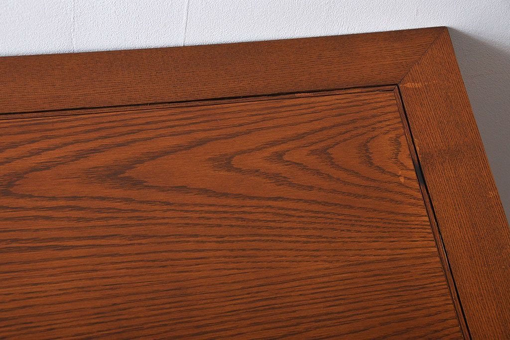 アンティーク家具　アンティーク　ナラ材!組み立て式両袖机