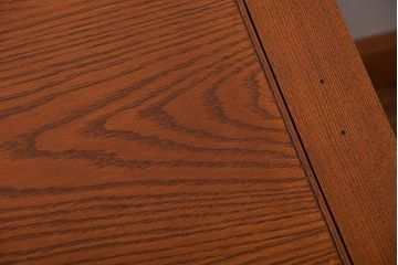 アンティーク家具　アンティーク　ナラ材!組み立て式両袖机