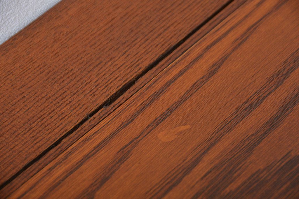 アンティーク家具　アンティーク　ナラ材!組み立て式両袖机